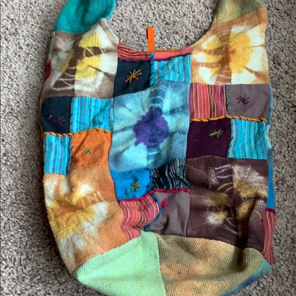 Tie Dye cross body, purchased at Raquet and Jog